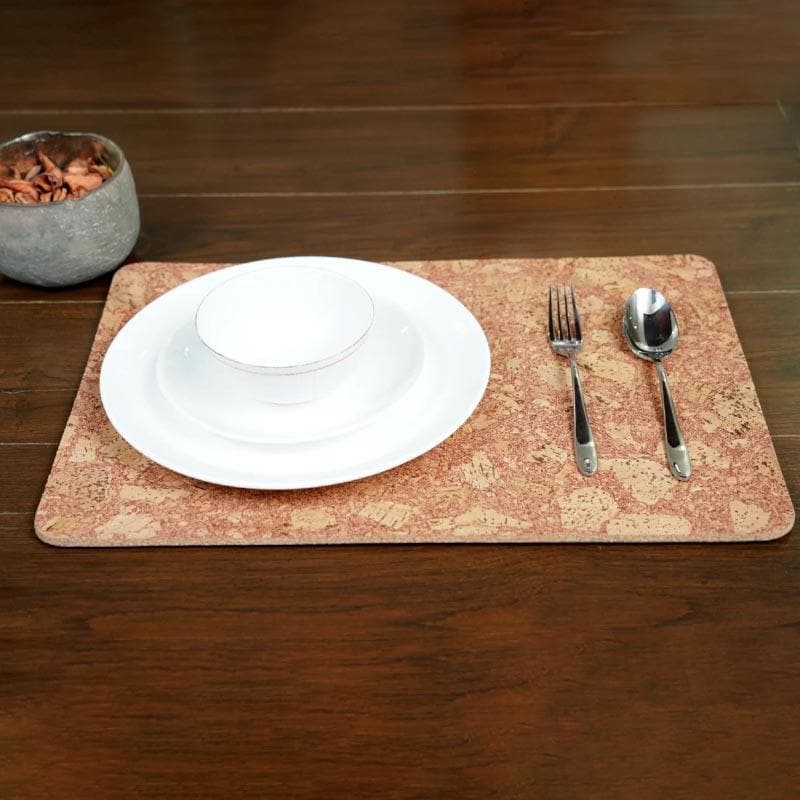 Buy Blush Serenity Tablemat - Set Of Two Table Mats from Vaaree