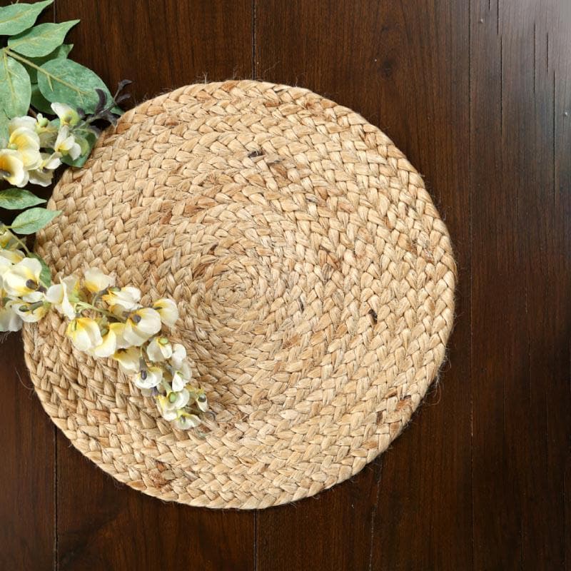 Buy Boho Jute Tablemat - Set Of Two Table Mats from Vaaree