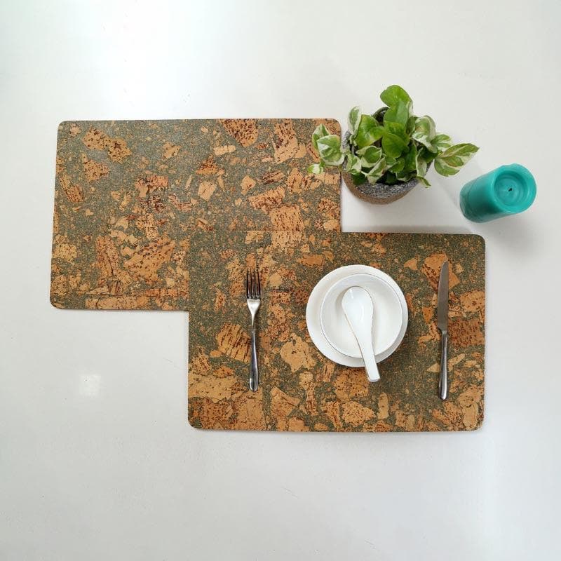 Buy Corky Serenity Tablemat - Set Of Two Table Mats from Vaaree