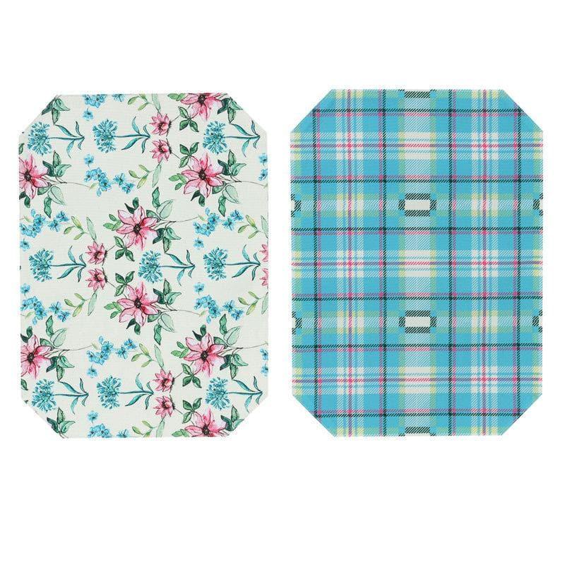 Table Mat - Elif Canvas Placemat - Set Of Two