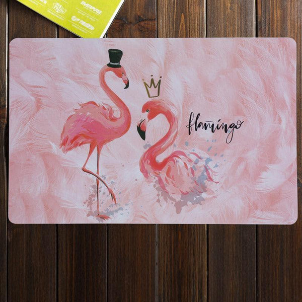 Buy Flamingo Wedding Placemat - Set Of Six Table Mats from Vaaree