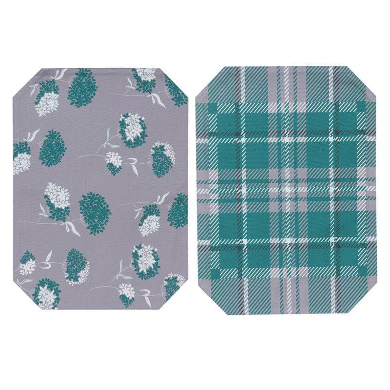 Table Mat - Foresta Canvas Placemat - Set Of Two