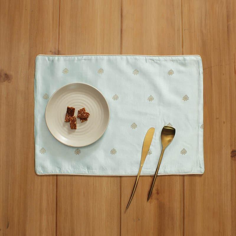 Table Mat - Suraj Pole Placemat - Green