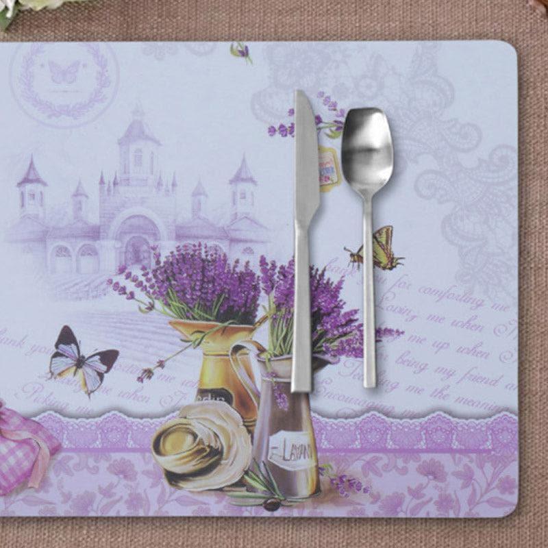 Table Mat - Lavender Dine Placemat - Set Of Six