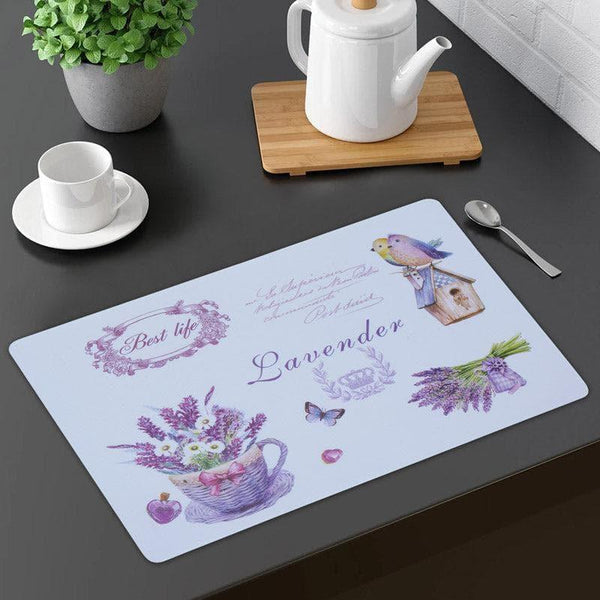 Buy Lavender Home Placemat - Set Of Six Table Mats from Vaaree