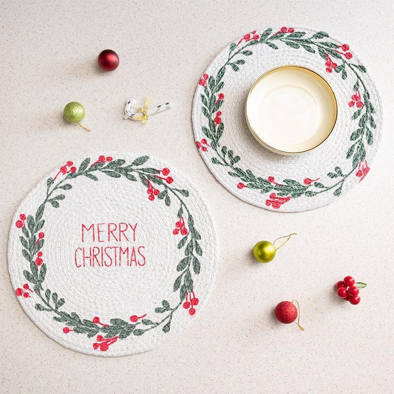 Buy Merry Christmas Placemat Table Mats from Vaaree