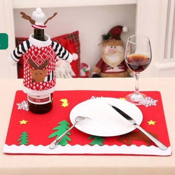 Table Mat - Merry Meal Placemat - Set Of Two