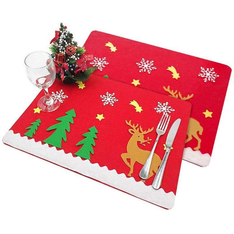 Table Mat - Merry Meal Placemat - Set Of Two