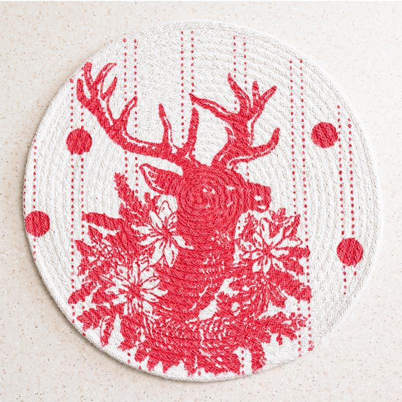 Buy Reindeer Grace Placemat Table Mats from Vaaree