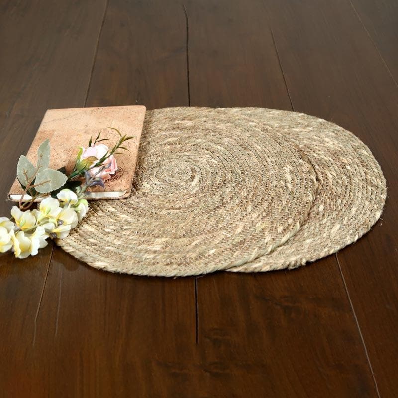 Buy Rustic Chic Tablemat - Set Of Two Table Mats from Vaaree