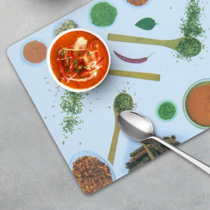 Buy Spice Spill Placemat - Set Of Six Table Mats from Vaaree