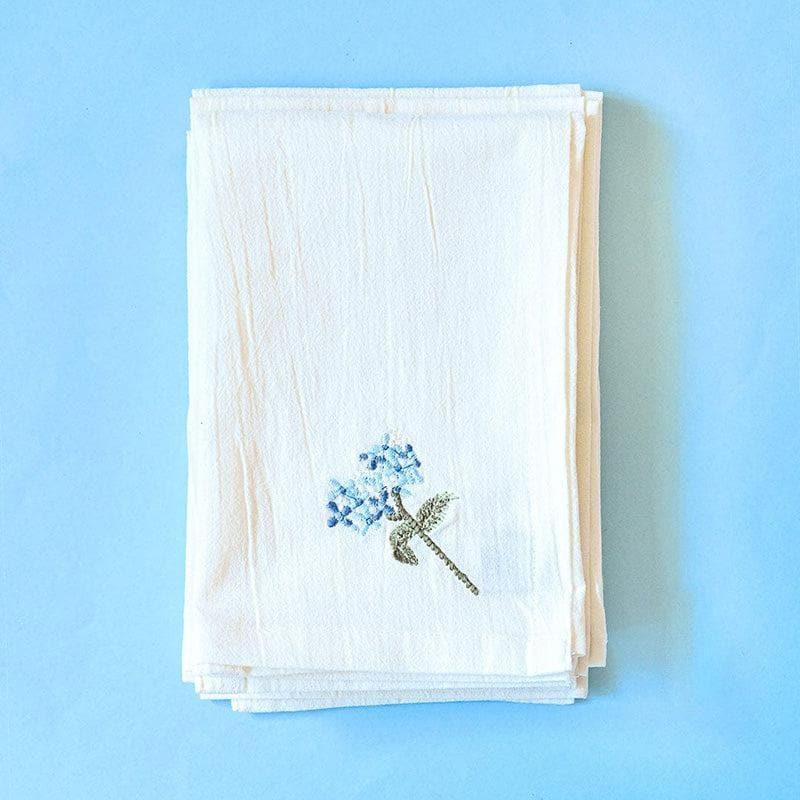 Table Napkin - Escape In Blue Napkin - Set Of Four