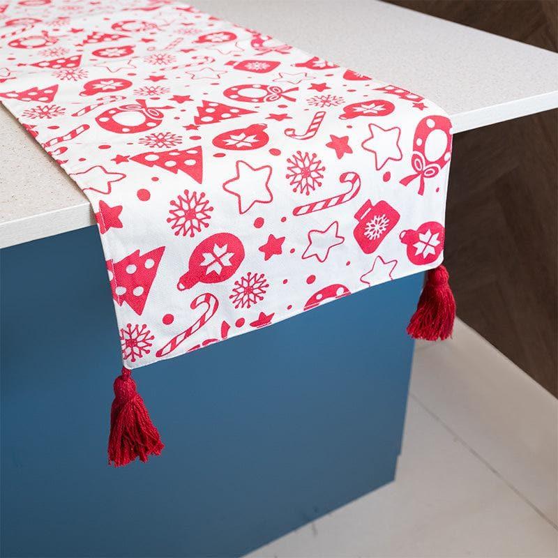 Buy Christmas Jolly Table Runner Table Runner from Vaaree