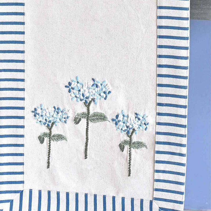 Buy Escape In Blue Runner Table Runner from Vaaree