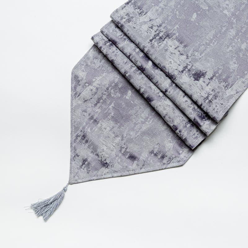 Table Runner - Ketty Jacquard Table Runner - Dark Grey