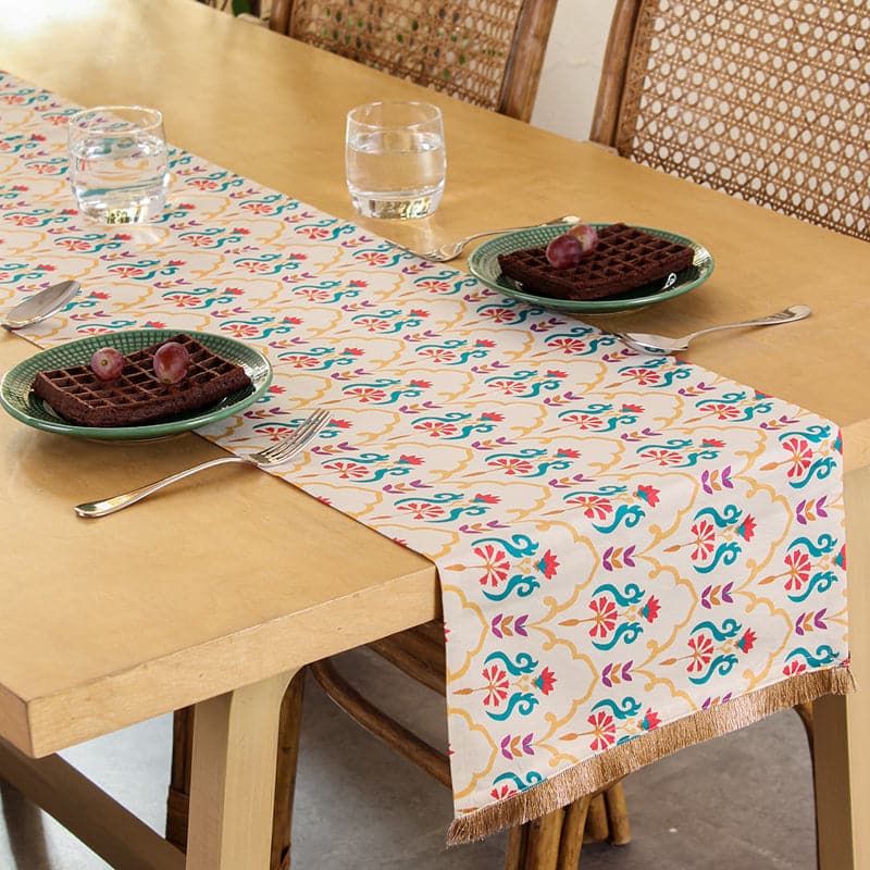 Table Runner - Kusuma Ethnic Table Runner - Blue