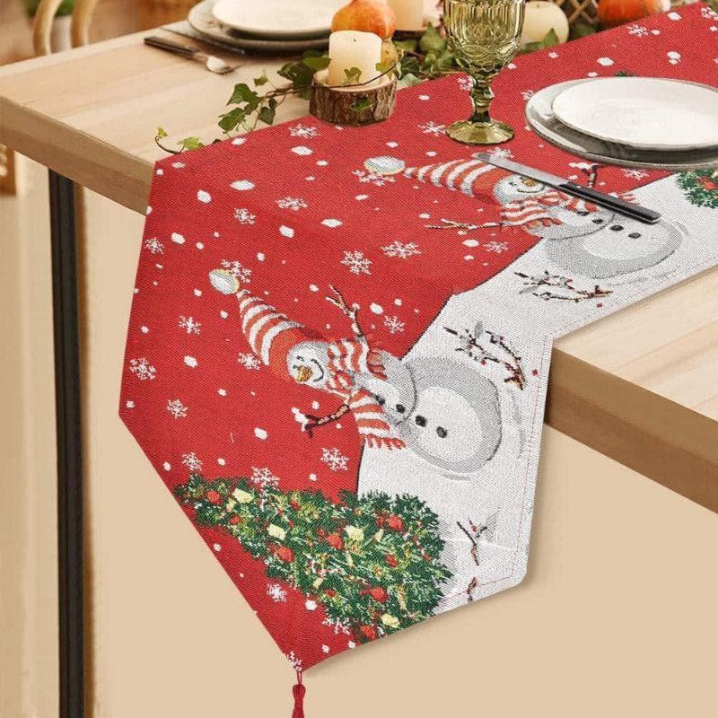 Buy Silly Snowman Table Runner Table Runner from Vaaree