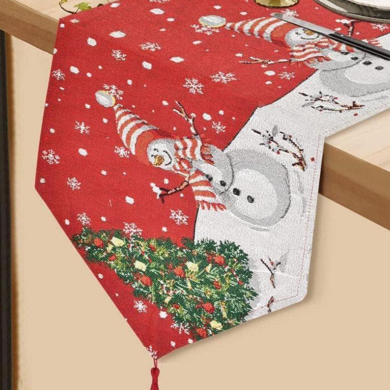 Buy Silly Snowman Table Runner Table Runner from Vaaree