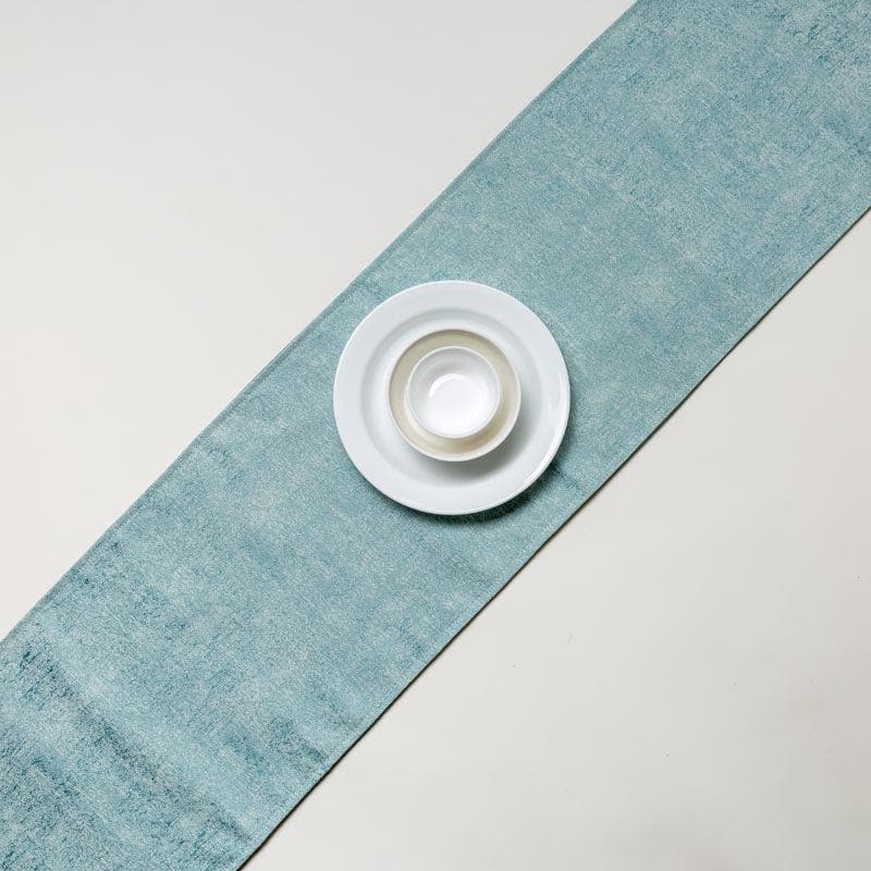 Buy Stella Jacquard Table Runner - Turquoise Table Runner from Vaaree