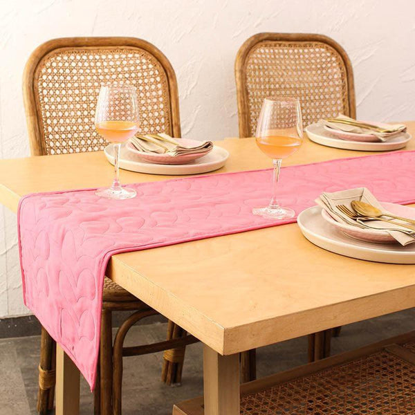 Table Runner - Kaliveli Runner - Dark Pink