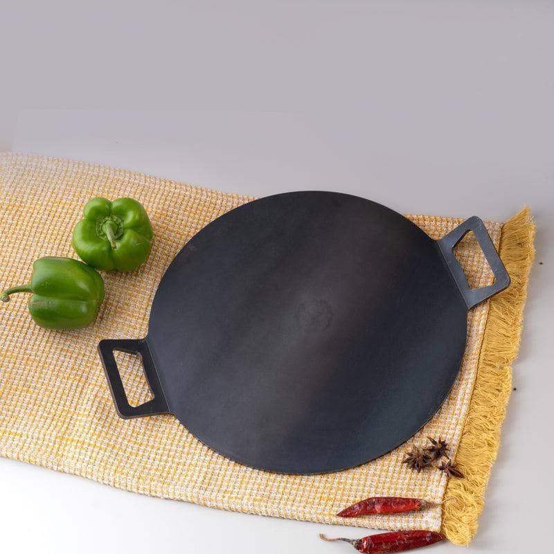 Buy Ebony Iron Multipurpose Tawa - 12.20 Inch Dosa Tawa from Vaaree