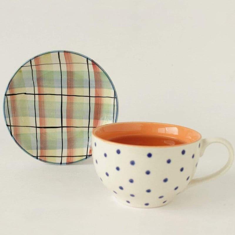 Tea Cup & Saucer - His And Her Morning Teacups And Saucers - Set Of Two