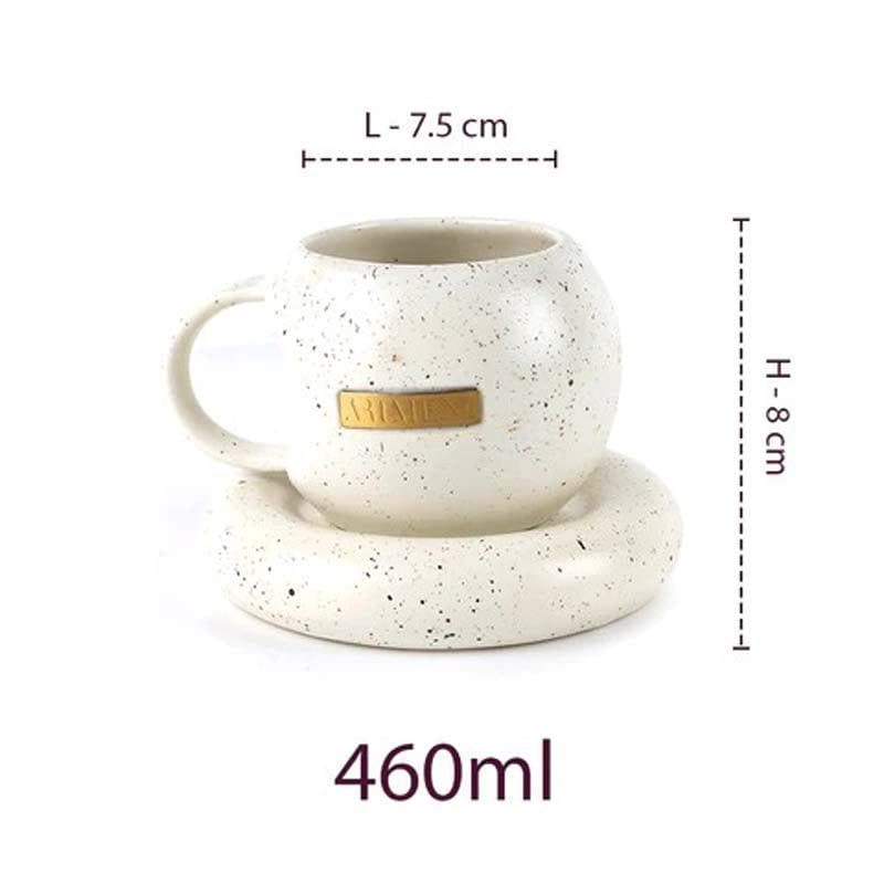 Buy Opala Mug And Saucer - White Tea Cup & Saucer from Vaaree