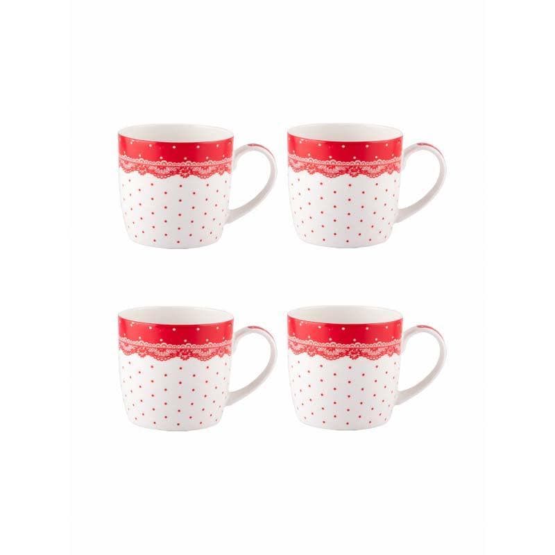 Buy Lacey Polkas Tea Cup - Set Of Four Tea Cup from Vaaree