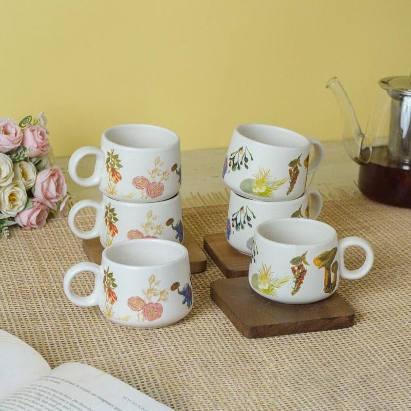 Tea Cup - Rais Ceramic Cup - Set Of Six