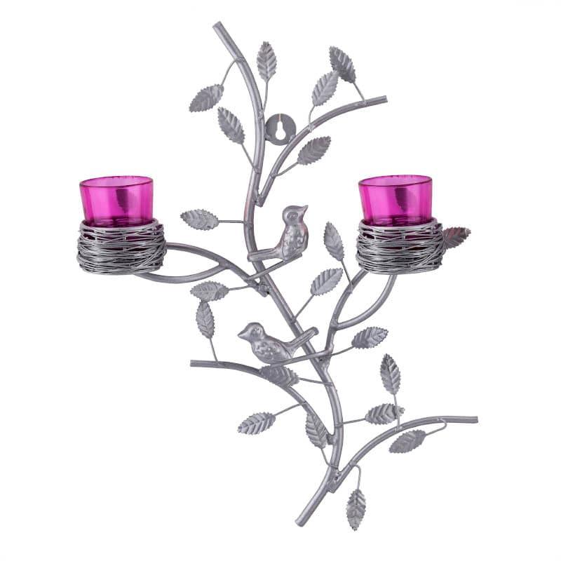 Buy Argentum Stem Candle Holder Votive - Pink Candle Holders from Vaaree