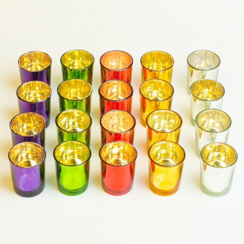Buy Tea Light Candle Holders - Barna Candle Holder - Set Of Twenty at Vaaree online