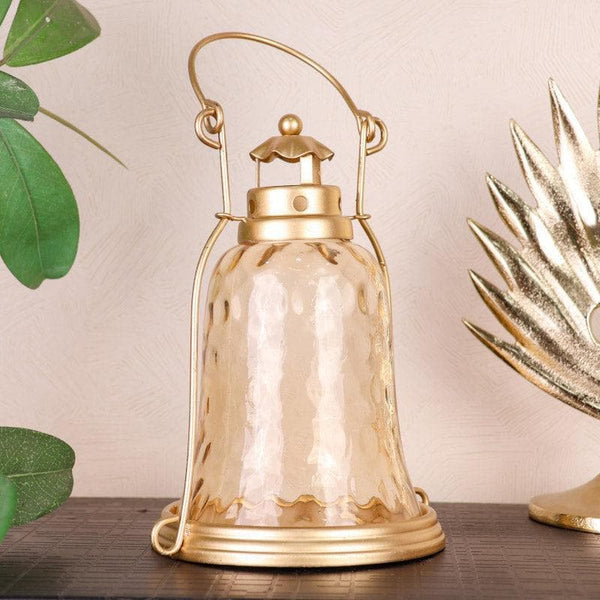 Buy Bell Glow Lantern - Gold Candle Holders from Vaaree