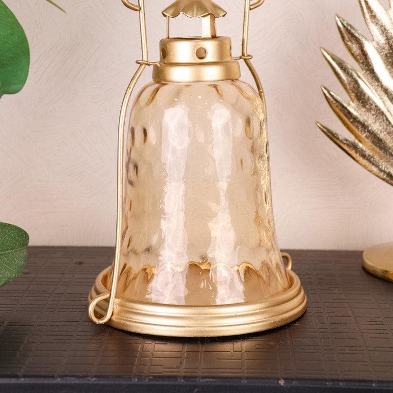 Buy Bell Glow Lantern - Gold Candle Holders from Vaaree