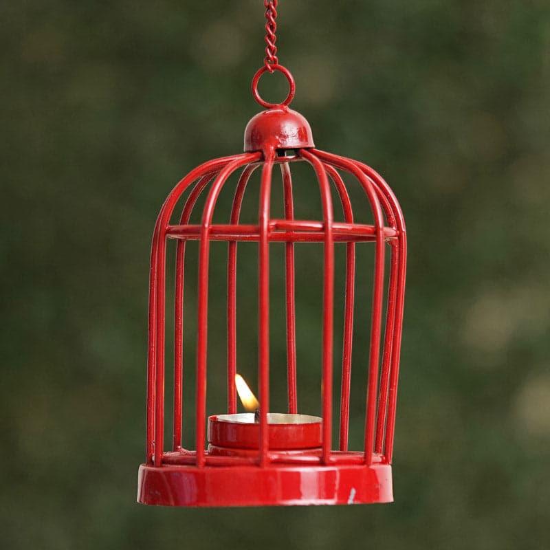 Buy Bird Home Tealight Candle Holder - Red Candle Holders from Vaaree