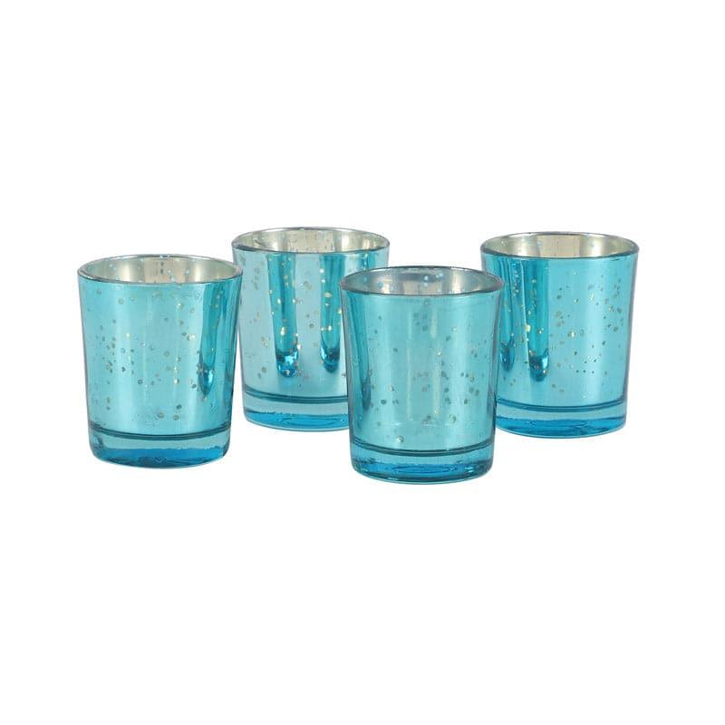 Buy Brionne Tealight Candle Holder (Green) - Set Of Four Candle Holders from Vaaree