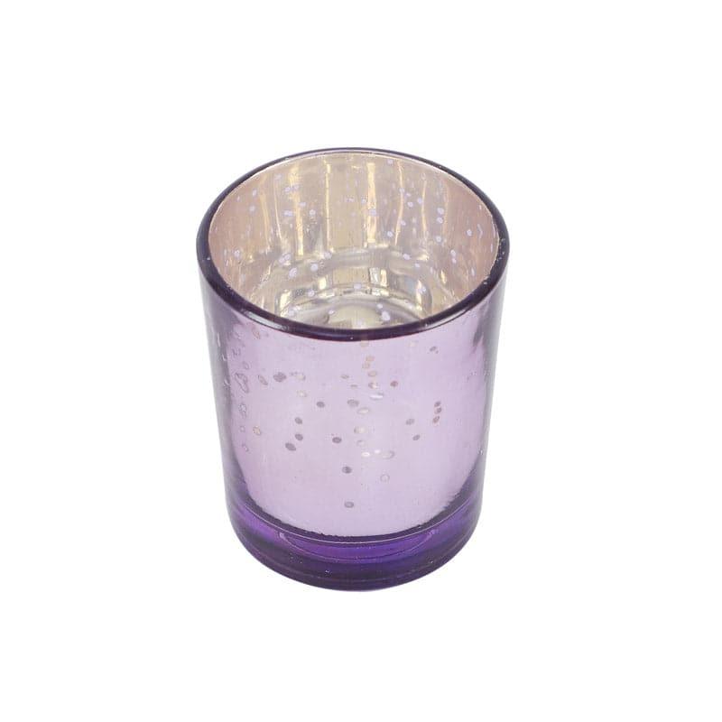 Buy Brionne Tealight Candle Holder (Purple) - Set Of Four Candle Holders from Vaaree