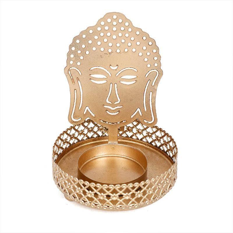 Buy Budha Shadow Tealight Holder Candle Holders from Vaaree