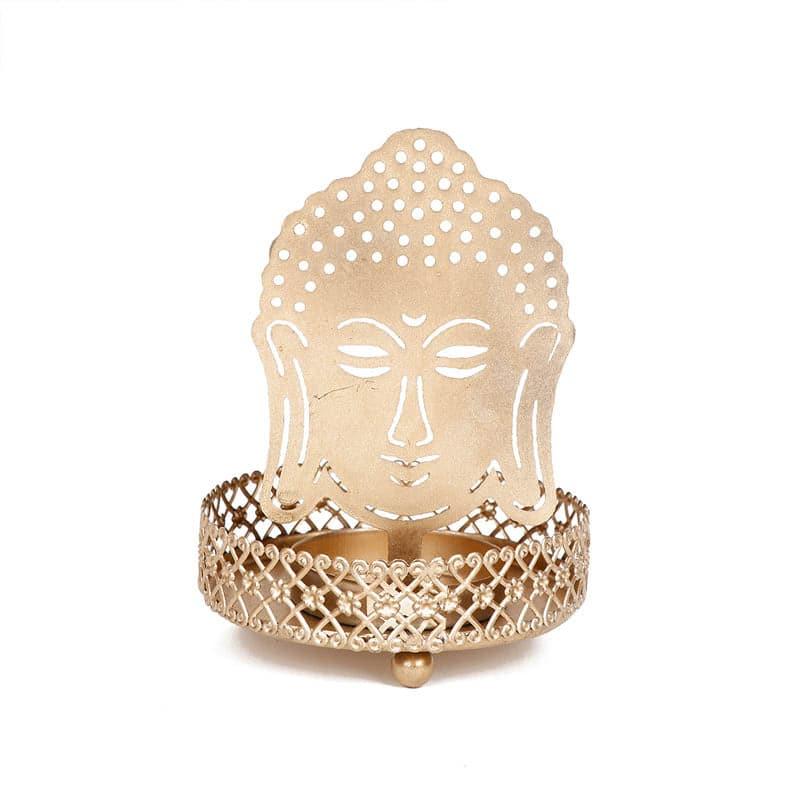 Buy Budha Shadow Tealight Holder Candle Holders from Vaaree