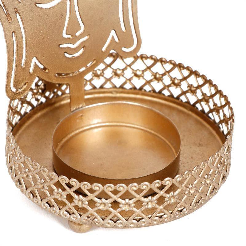 Buy Budha Shadow Tealight Holder Candle Holders from Vaaree