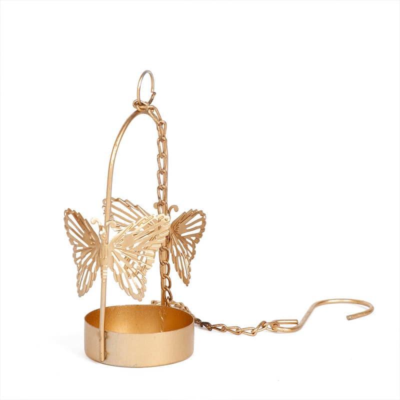 Buy Butterfly Shadow Tealight Candle Holder - Set Of Four Candle Holders from Vaaree