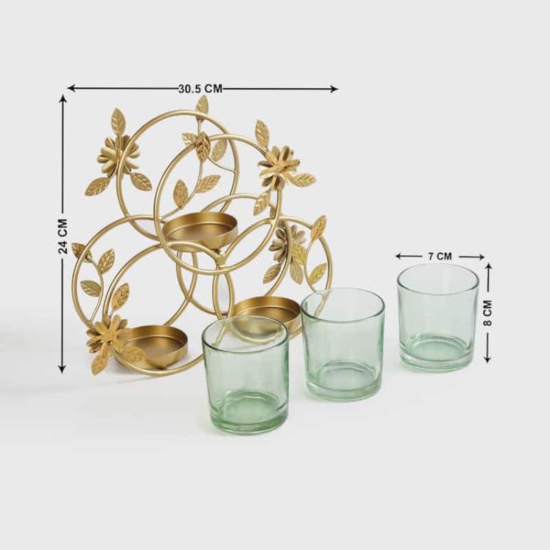 Buy Chiara Tealight Candle Holder Candle Holders from Vaaree