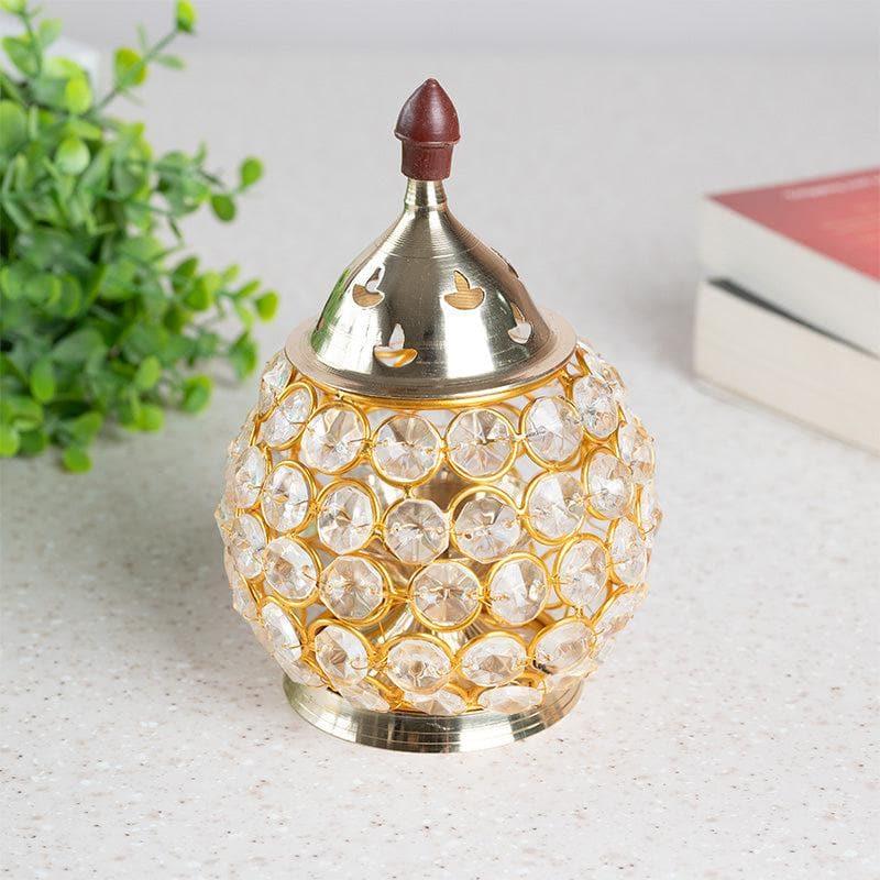 Buy Crystal Lumina Tealight Candle Holder Candle Holders from Vaaree