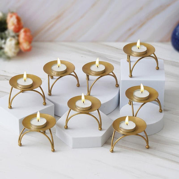 Buy Daksa Tealight Holder - Set Of Eight Candle Holders from Vaaree