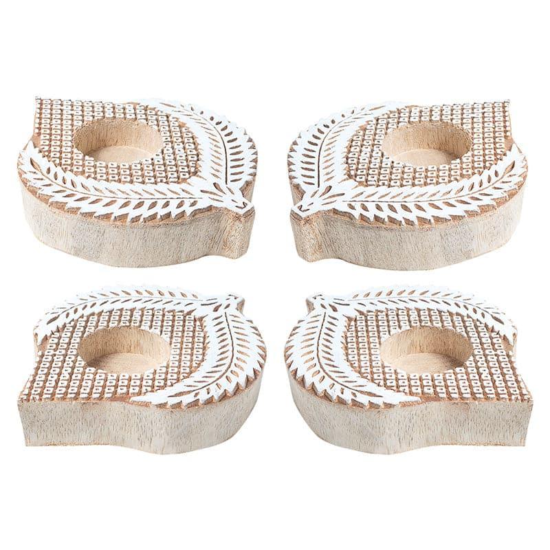 Buy Dorda Tealight Candle Holder - Set Of Four Candle Holders from Vaaree