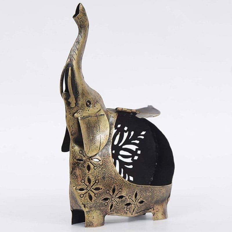 Buy Elephant Fantasy Tealight Candle Holder Candle Holders from Vaaree