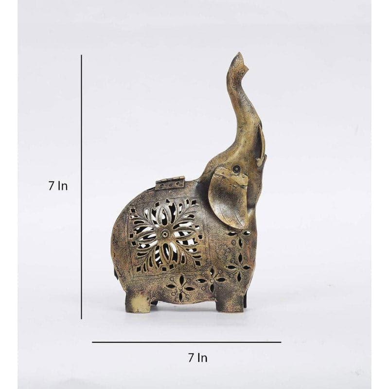 Buy Elephant Fantasy Tealight Candle Holder Candle Holders from Vaaree