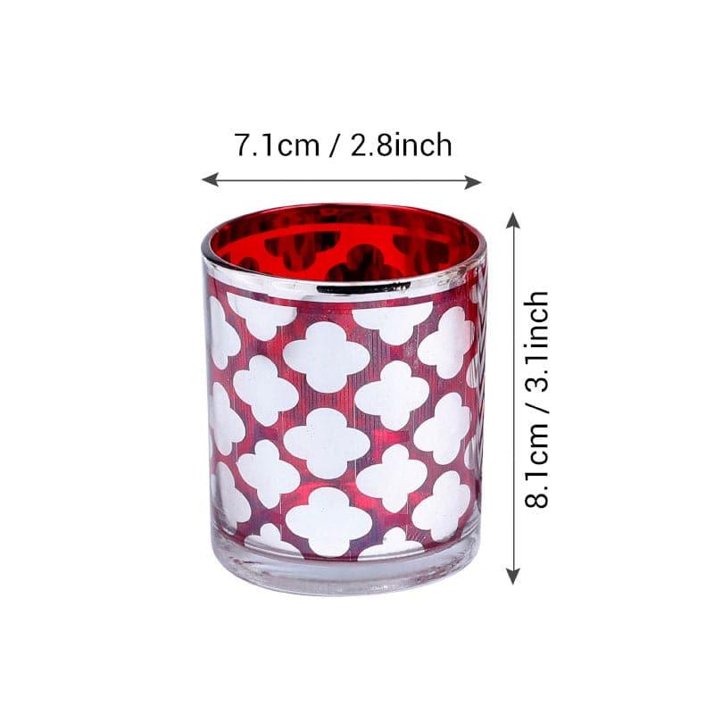 Buy Ethnic Dunro Tealight Candle Holder - Set Of Six Candle Holders from Vaaree