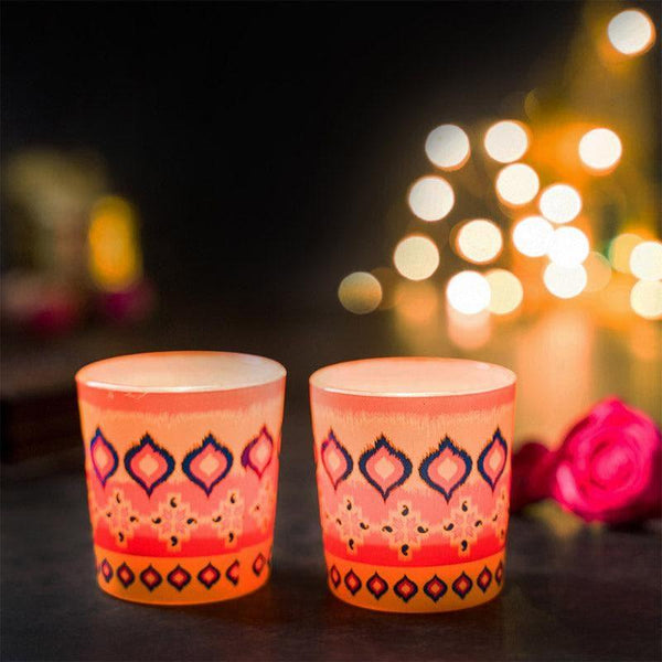 Buy Ethnic Trove Candle Votive - Set Of Two Candle Holders from Vaaree