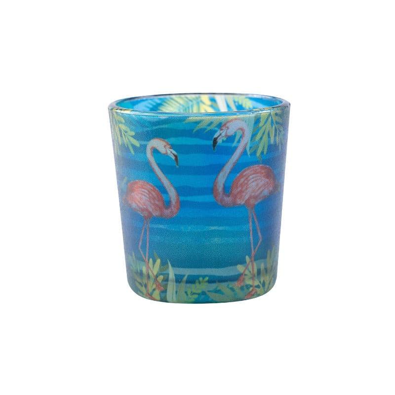 Buy Flamingo Shore Candle Votive - Set Of Two Candle Holders from Vaaree