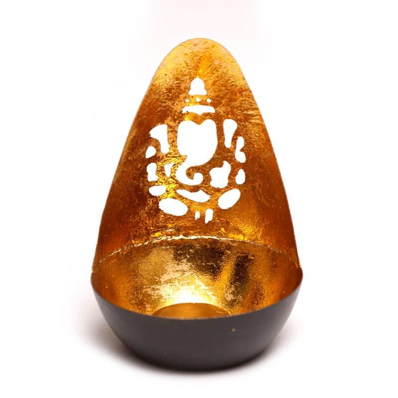 Tea Light Candle Holders - Ganesha Votive Tealight Holder